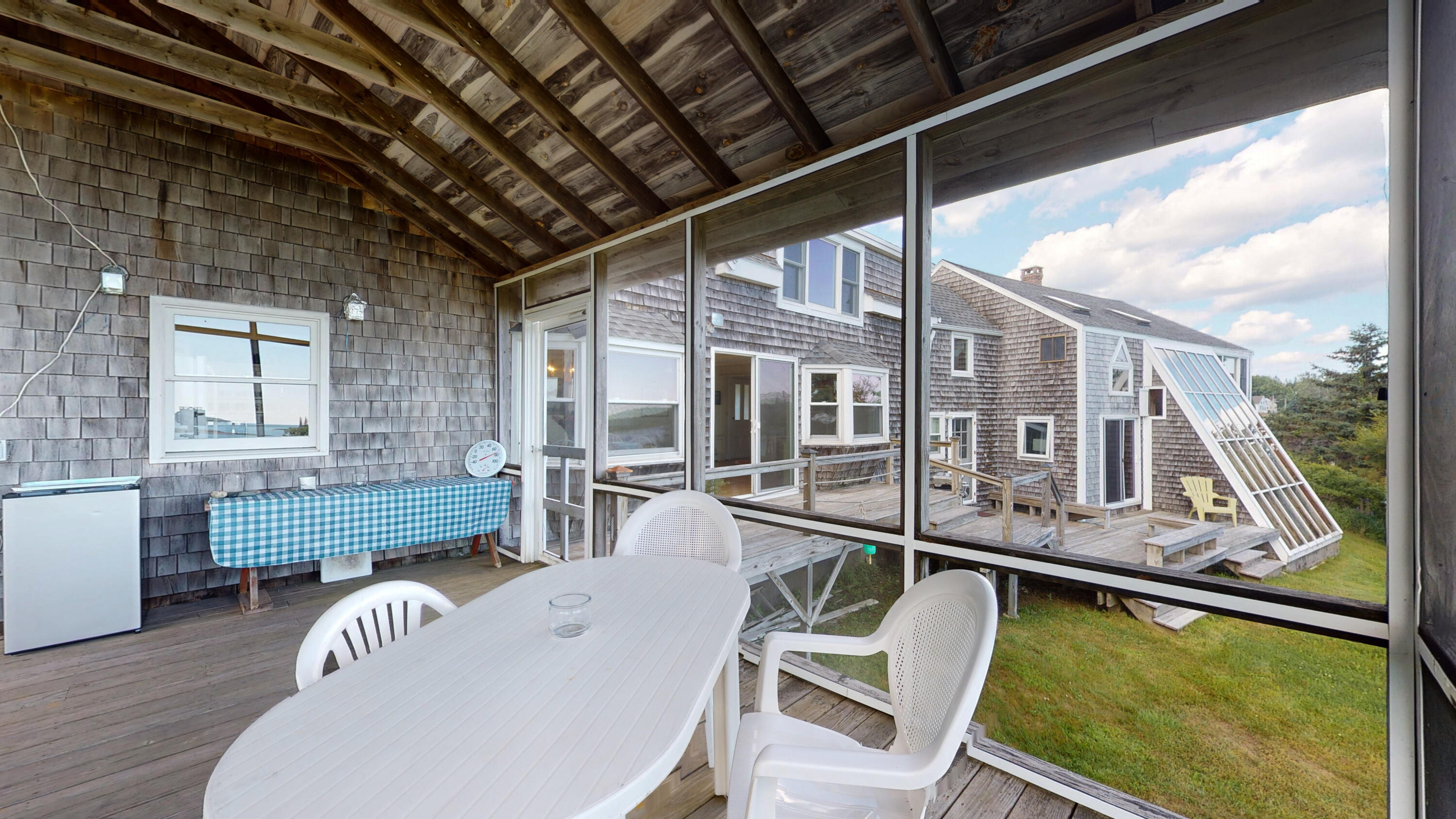 496 Port Clyde Road Tenants Harbor, ME 04860 - Photo 13 of 78 View of Sun Porch & back of Home