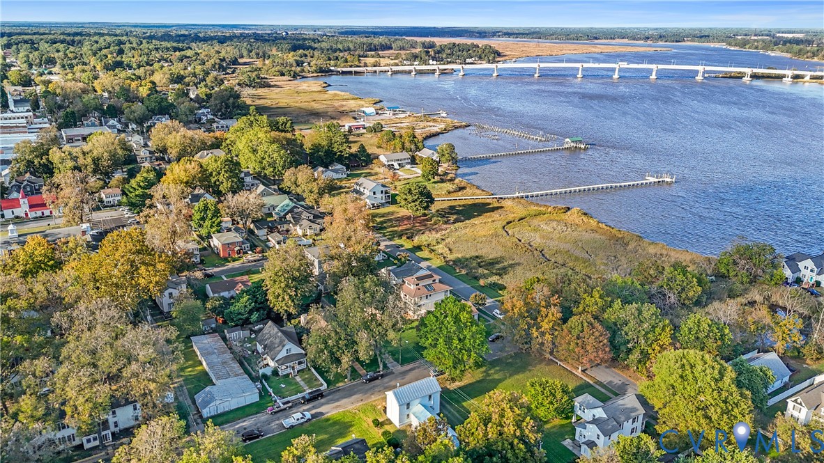 428 3rd Street West Point, VA 23181 - Photo 47 of 49 an aerial view of residential houses with outdoor space