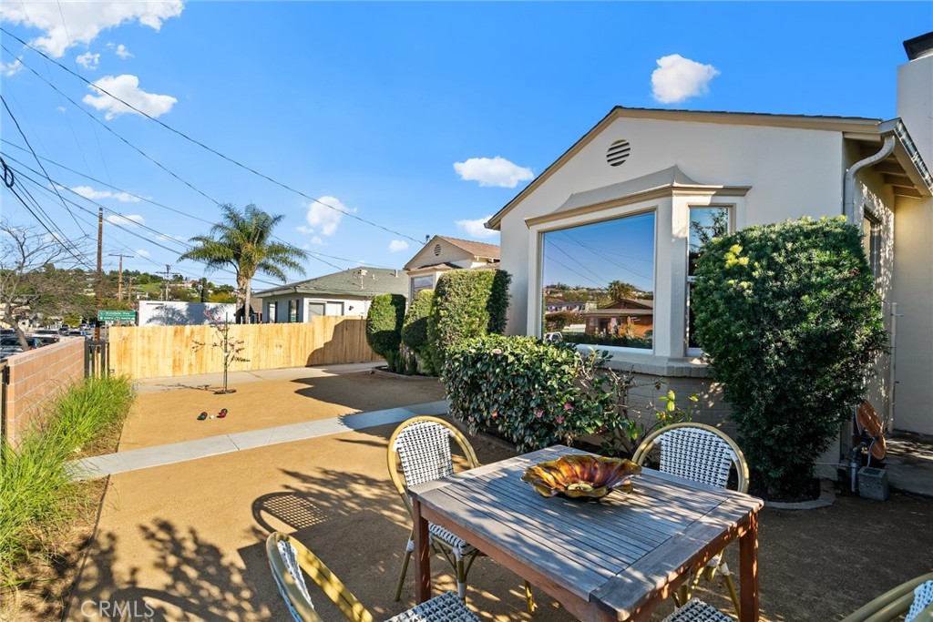 3912 York Boulevard Los Angeles, CA 90065 - Photo 3 of 51 a view of a chairs and table in patio