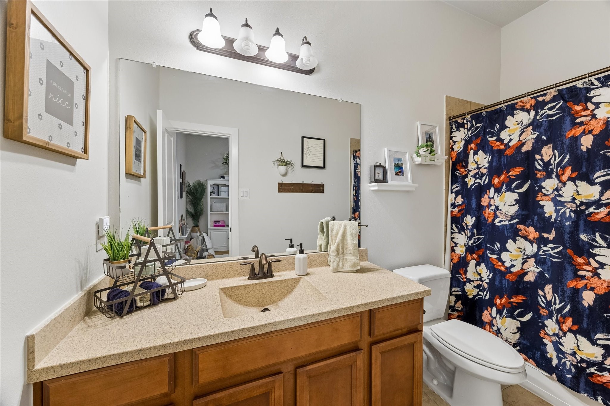 31306 Brighton Brook Lane Spring, TX 77386 - Photo 25 of 34 Well-appointed secondary bathroom with ample counter space, updated fixtures, and a tub/shower combination.