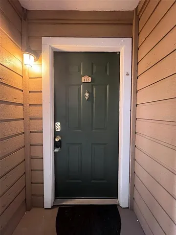 a view of door