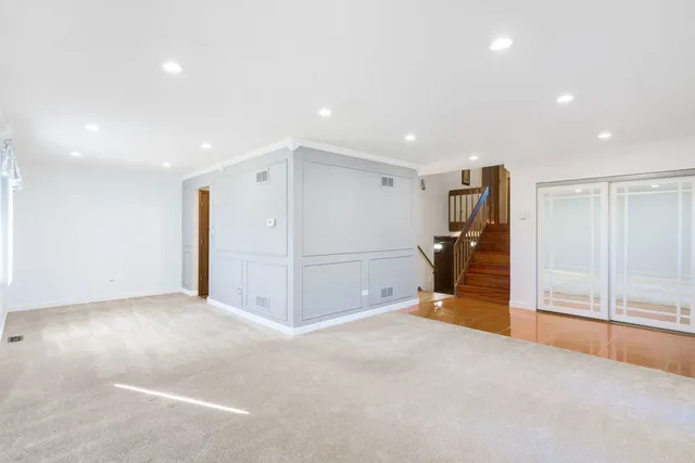 a view of an ocean and beach