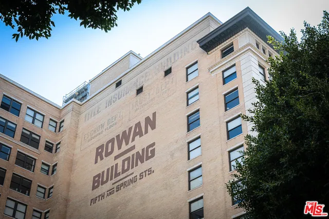 a front view of a building