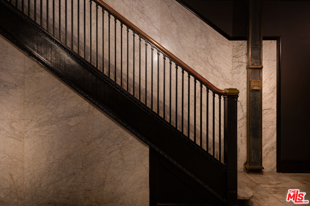 460 South Spring Street, Unit 1015 Los Angeles, CA 90013 - Photo 40 of 50 a view of balcony with wooden floor