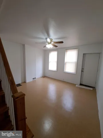 a view of livingroom and hardwood