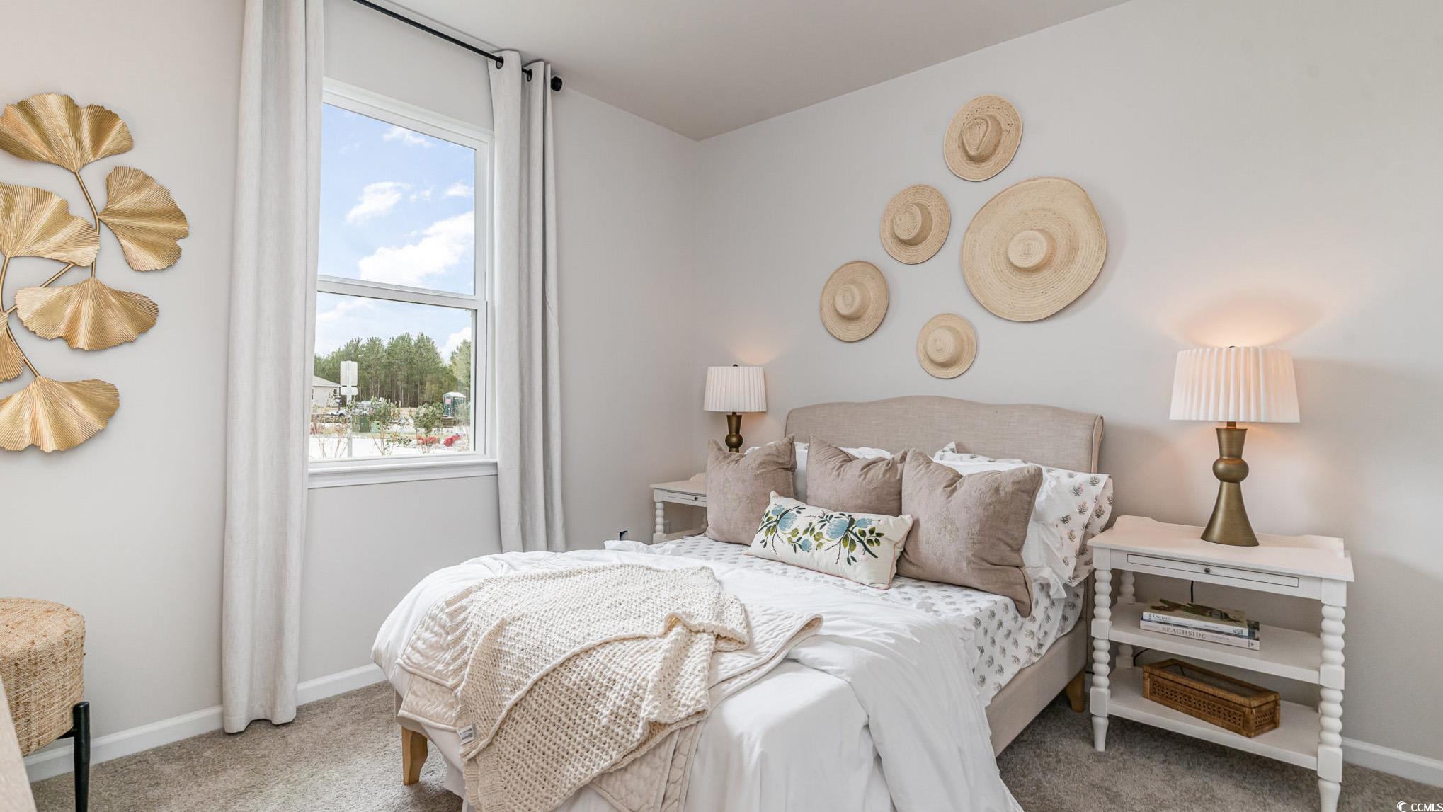 7447 Meadow Walk Loop Loris, SC 29569 - Photo 18 of 23 Bedroom featuring carpet floors and multiple windows