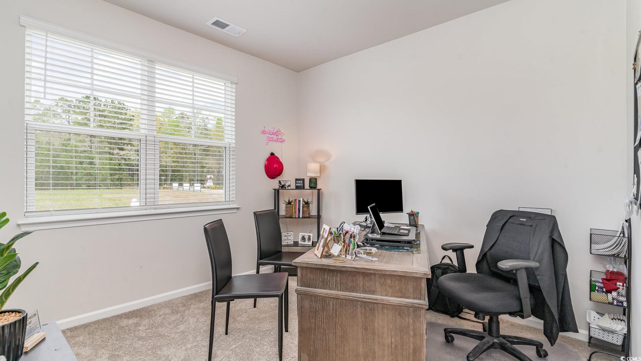 7447 Meadow Walk Loop Loris, SC 29569 - Photo 21 of 23 Home office featuring carpet and baseboards