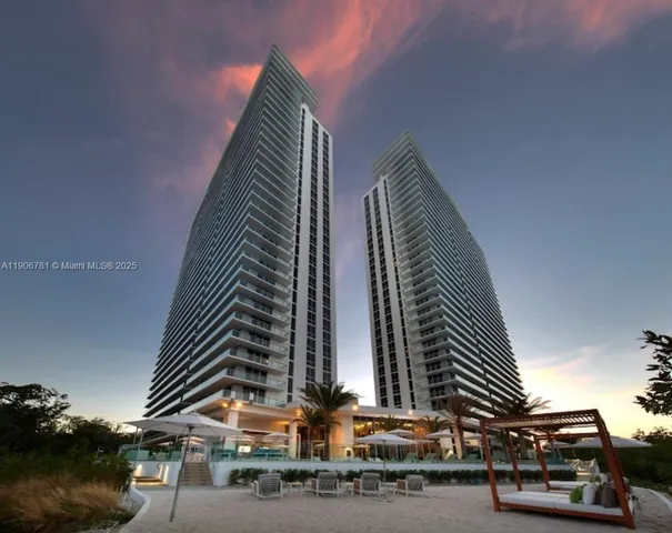 a front view of a building