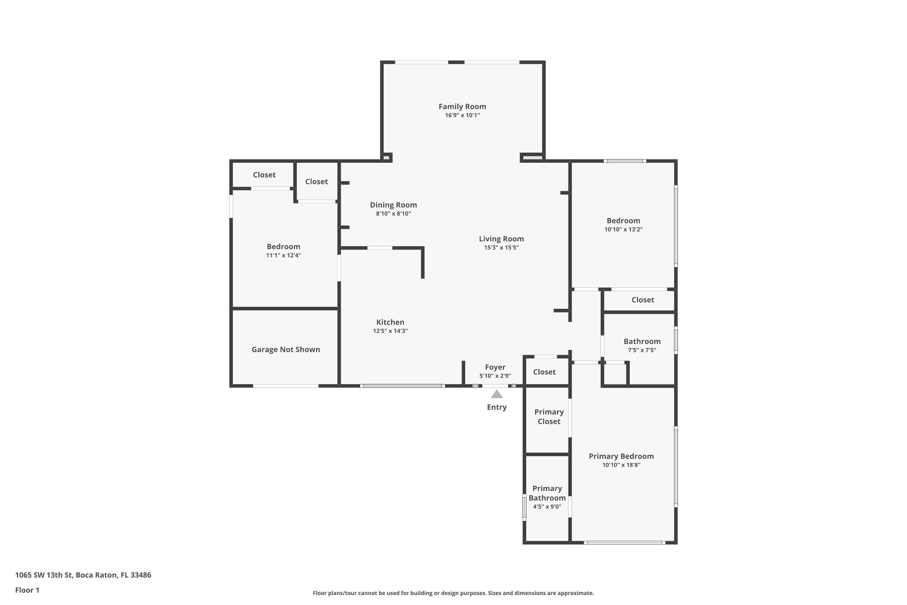 1065 Southwest 13th Street Boca Raton, FL 33486 - Photo 30 of 30 FLOOR PLAN
