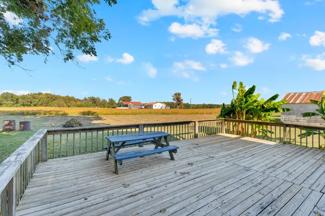 a view of a terrace with seating space