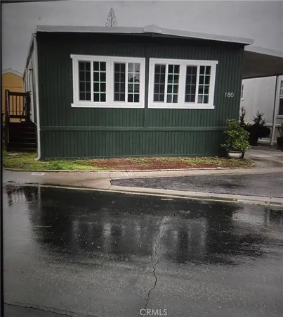 a backyard of a house