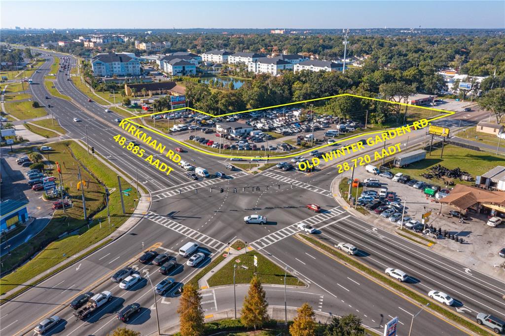402 South Kirkman Road Orlando, FL 32835 - Photo 5 of 8 an aerial view of a city