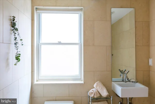 a view of a bathroom