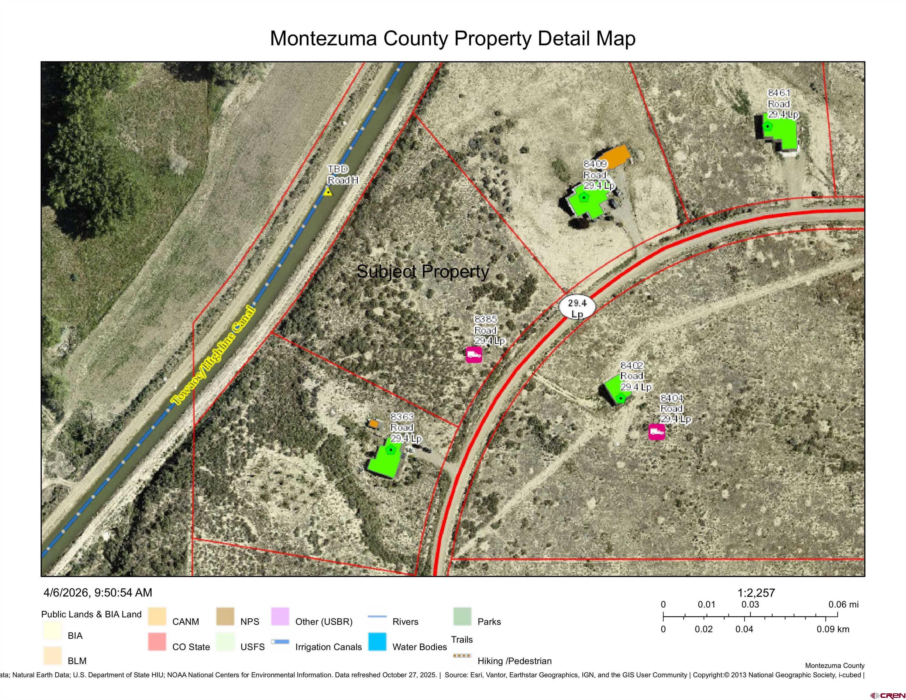 8385 Road 29.4 Loop Cortez, CO 81321 - Photo 8 of 8 a black and white photo of a park