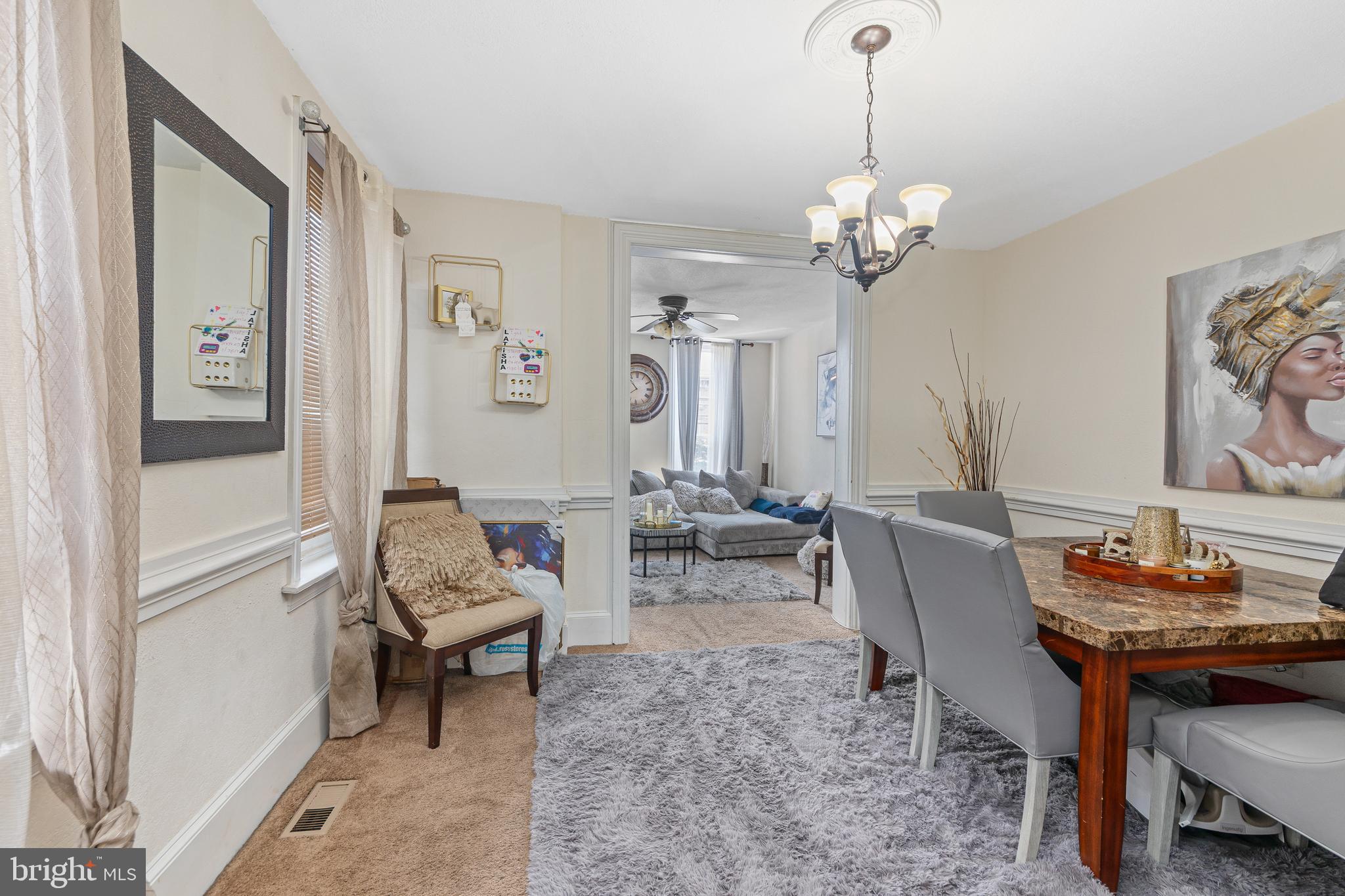 38 North Main Street Spring City, PA 19475 - Photo 7 of 24 Dining room towards living room