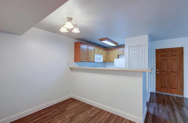 a utility room with washer and dryer