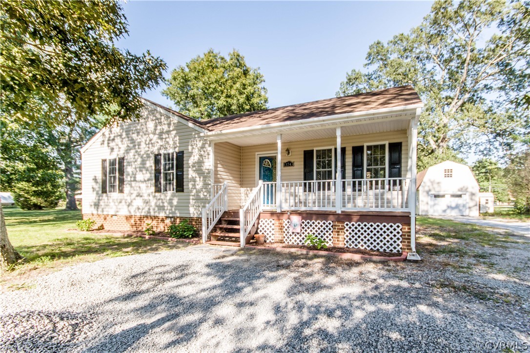 13743 Harrowgate Road Chester, VA 23831 - Photo 2 of 26 a front view of a house with a outdoor space