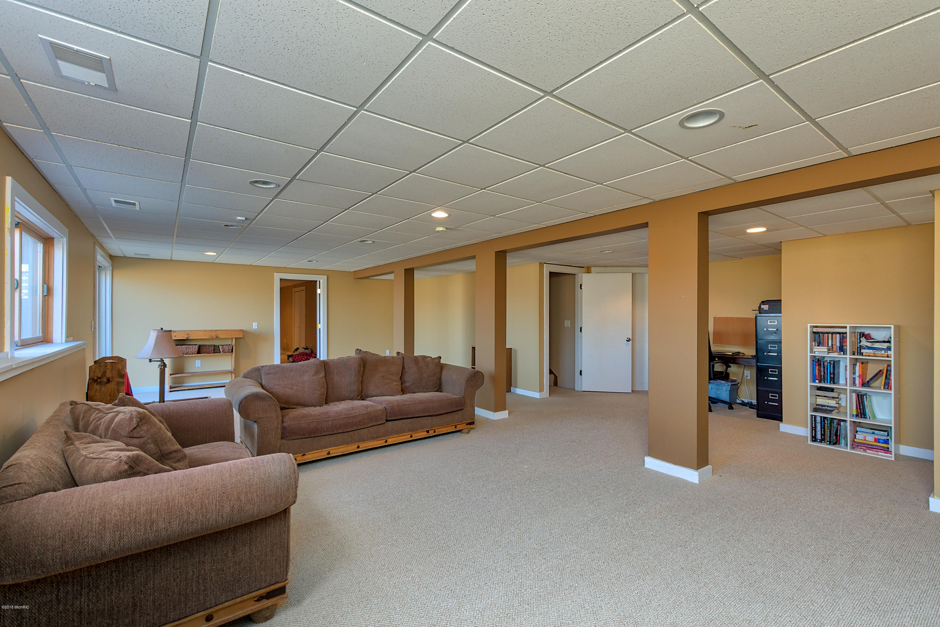 14277 Belding Road Northeast Belding, MI 48809 - Photo 5 of 6 Lower Level Family Room