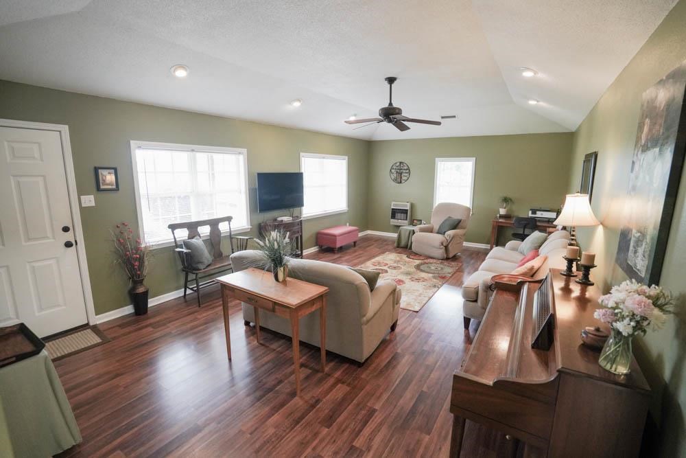 512 Jim McKenzie Road Brighton, TN 38011 - Photo 2 of 20 Situated right off the kitchen this room is big enough for large gatherings. This home has been well taken care of and many features added throughout the years.