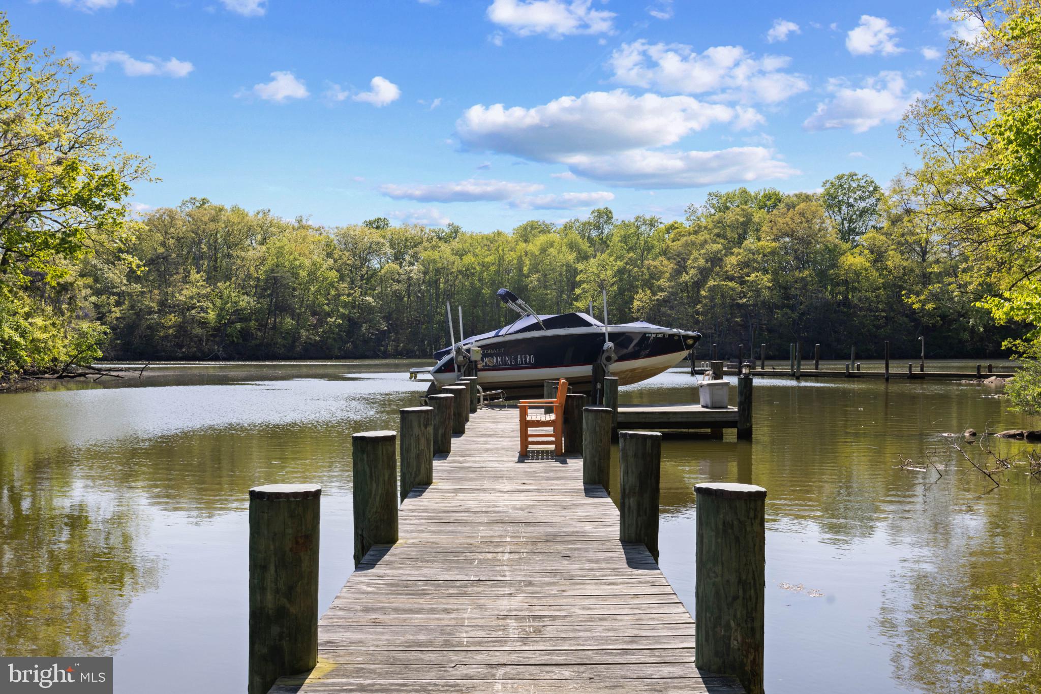 71 Wallace Manor Road Edgewater, MD 21037 - Photo 3 of 49 Private pier on Gingerville Creek