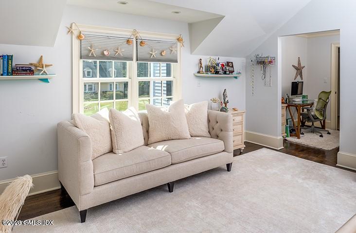 10 Field Road Riverside, CT 06878 - Photo 15 of 18 a living room with furniture and a large window