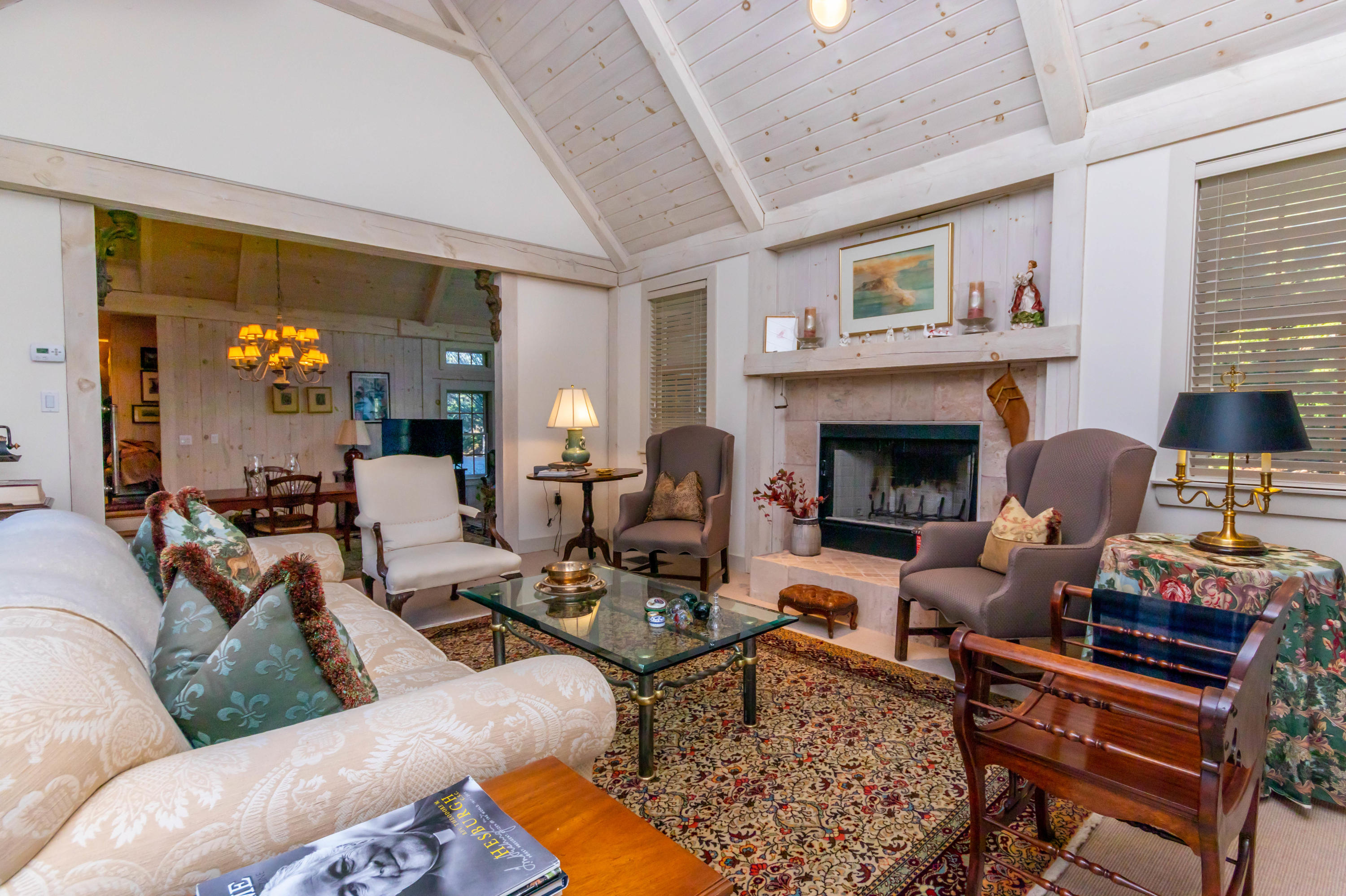 186 Cairn Ridge Road East Falmouth, MA 02536 - Photo 14 of 49 Cozy living room with fireplace