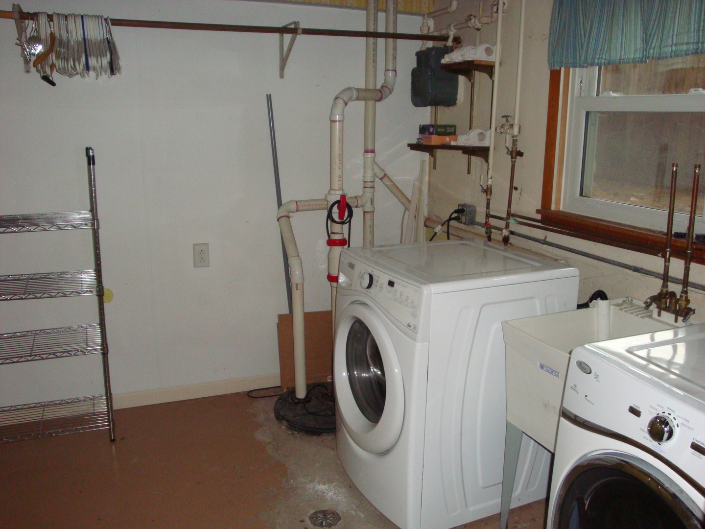 601 Forest Road La Grange Park, IL 60526 - Photo 19 of 22 a view of a storage and utility room with dryer and washer