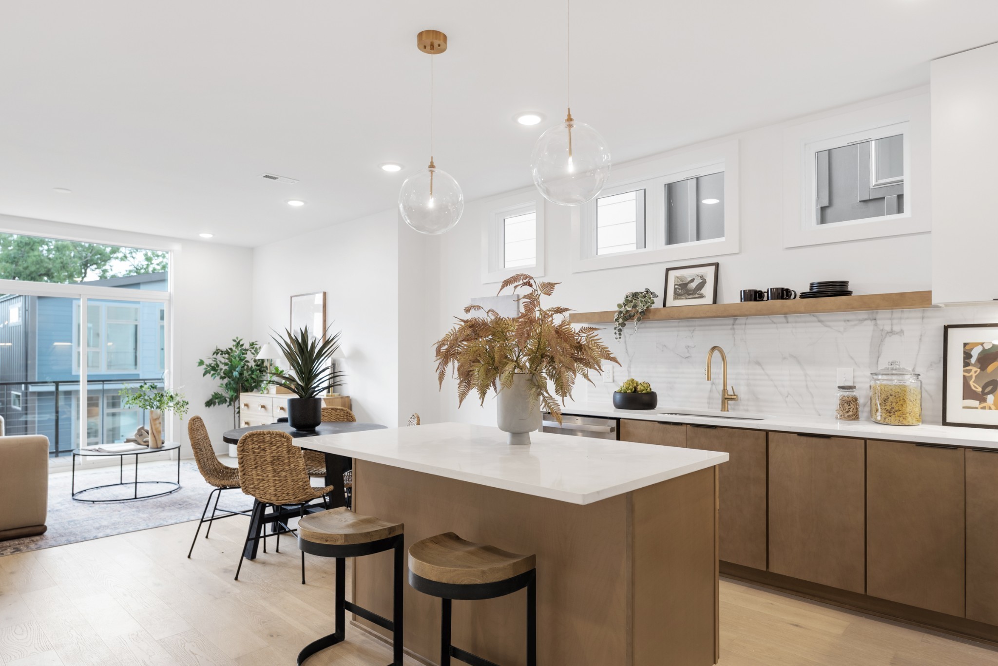 3021 Edwin Street Nashville, TN 37207 - Photo 14 of 48 a kitchen with a table and chairs in it