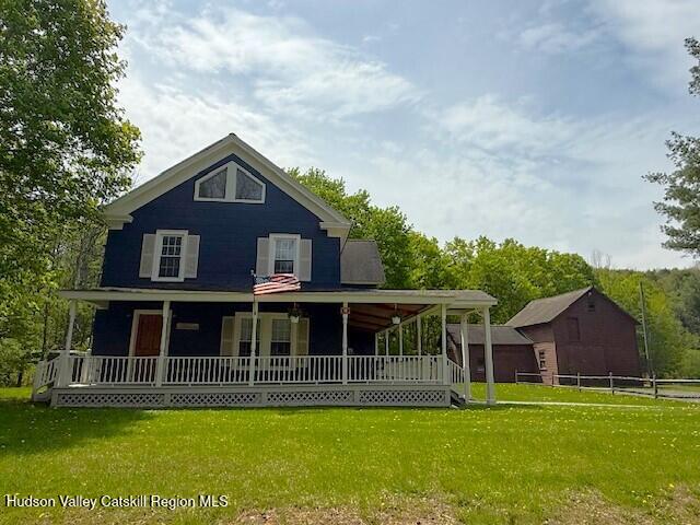 110 Maplecrest Road Windham, NY 12439 - Photo 3 of 73 a view of a house with a yard in front of it