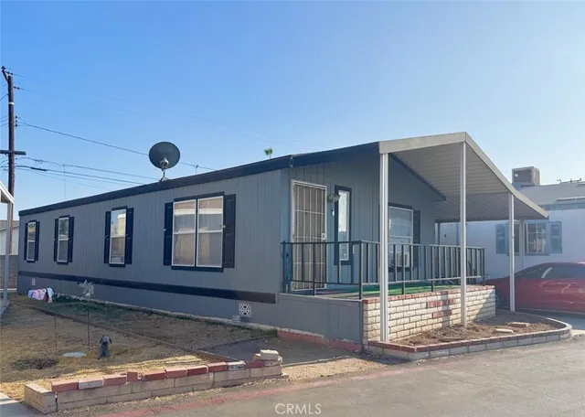 a view of front door of house