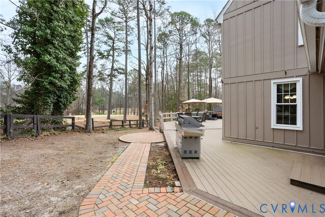 3613 Stoney Ridge Road Midlothian, VA 23112 - Photo 45 of 50 a view of a backyard with sitting area