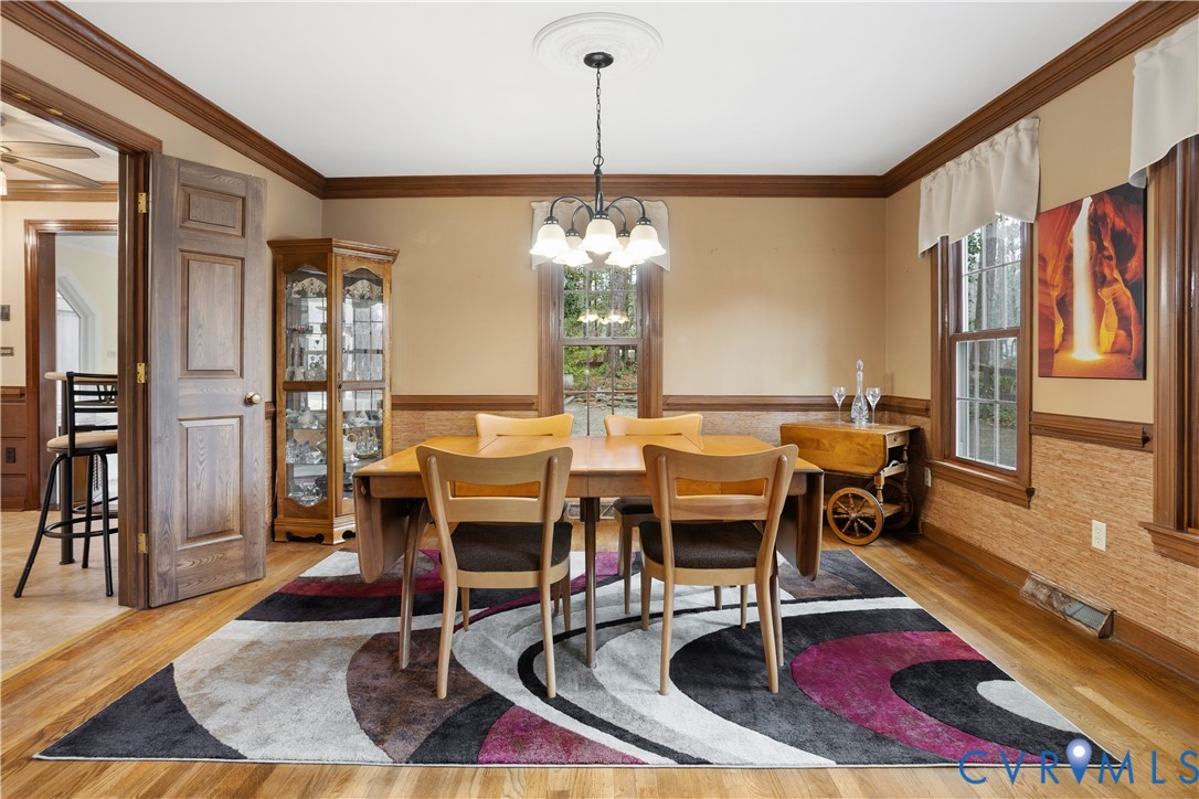 3613 Stoney Ridge Road Midlothian, VA 23112 - Photo 10 of 50 a view of a dining room with furniture
