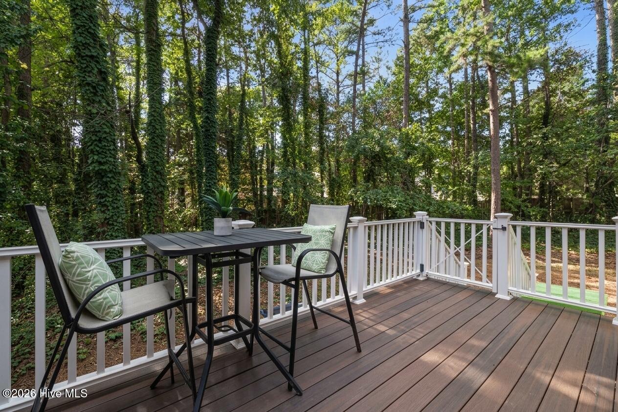 8407 Wycombe Lane Raleigh, NC 27615 - Photo 13 of 18 Ideal space for outdoor dining and grilling overlooking private yard!