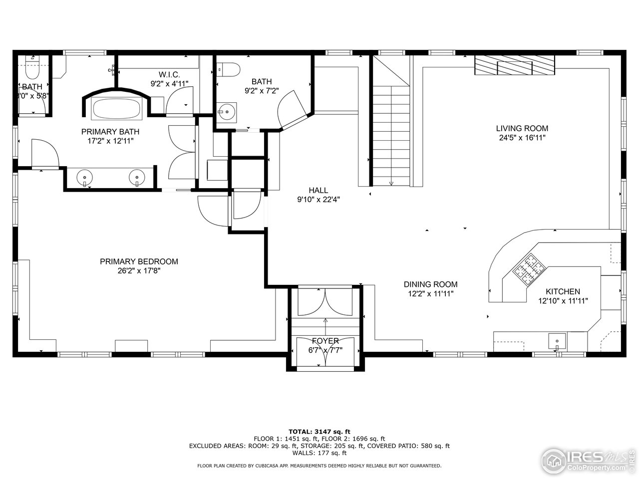 210 South 4th Street Sterling, CO 80751 - Photo 49 of 50 Upper Level Floor Plan