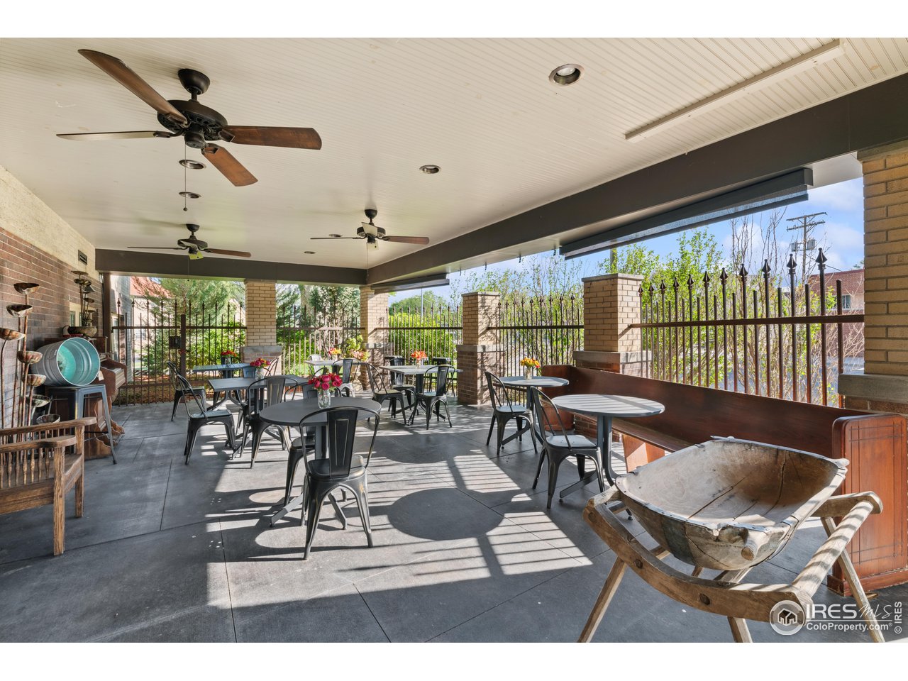 210 South 4th Street Sterling, CO 80751 - Photo 44 of 50 Outdoor living under your covered patio with can lights and ceiling fans