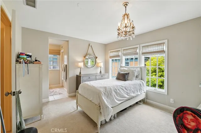 a view of walk in closet with window