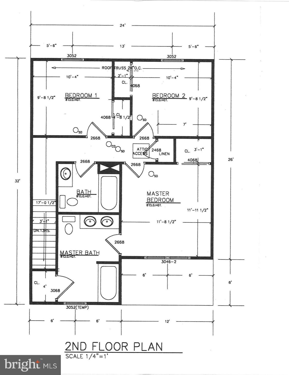 314 Wayland Road Culpeper, VA 22701 - Photo 6 of 6 Baltimore 2nd Floor plan