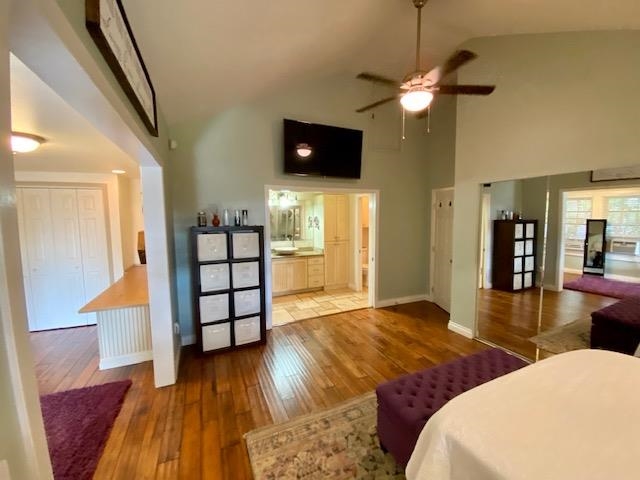 30 Olinda Road Makawao, HI 96768 - Photo 6 of 30 a living room with furniture and a flat screen tv