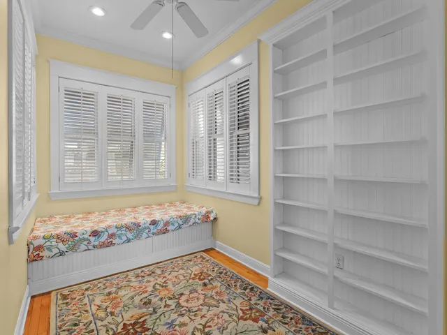 a view of a house with many windows