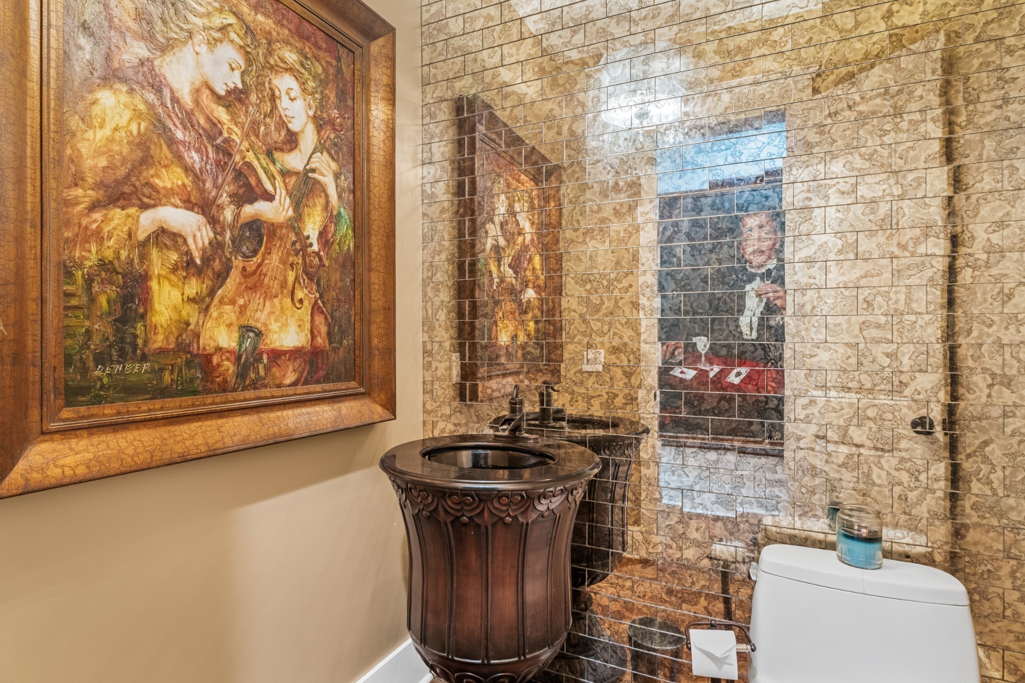 5566 Hill Road Brentwood, TN 37027 - Photo 25 of 62 a bathroom with a bathtub and shower