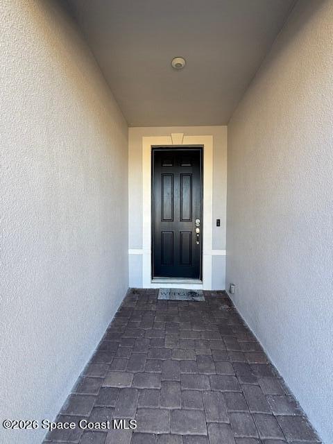 4570 Hebron Drive Merritt Island, FL 32953 - Photo 2 of 23 a view of hallway with window
