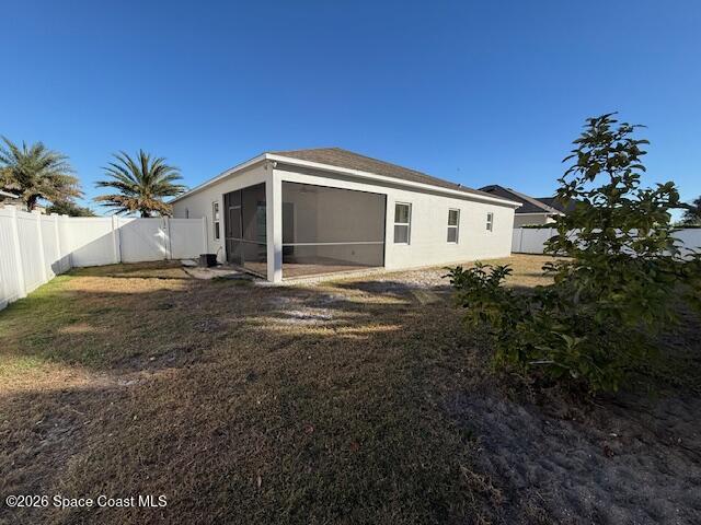 4570 Hebron Drive Merritt Island, FL 32953 - Photo 23 of 23 a view of a house with a yard