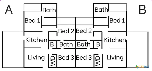 a view of a street with a building in the background