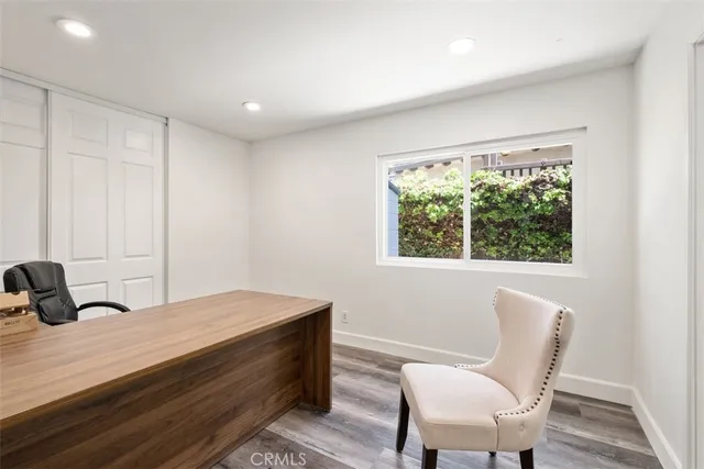 a room with a window