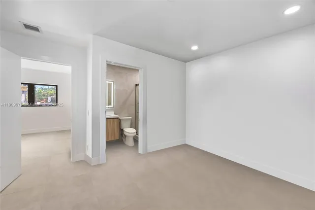 a view of empty room