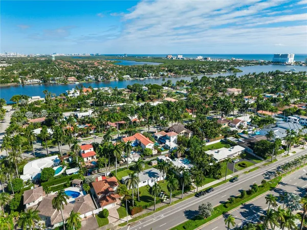 a view of city and mountain