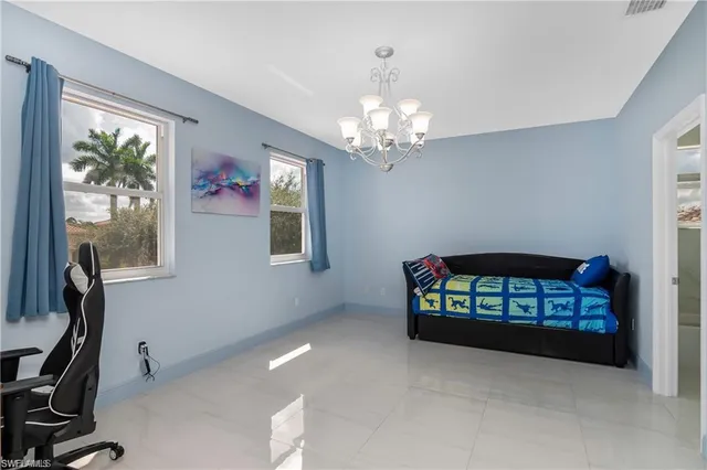 a view of a room with workspace