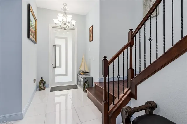 a view of a staircase with wooden floor and stairs