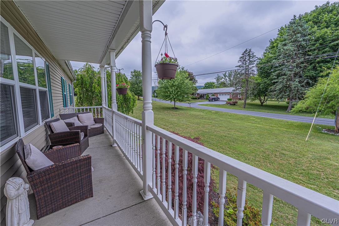 897 North Summit Road Bath, PA 18014 - Photo 2 of 35 a view of a two chairs in the roof deck