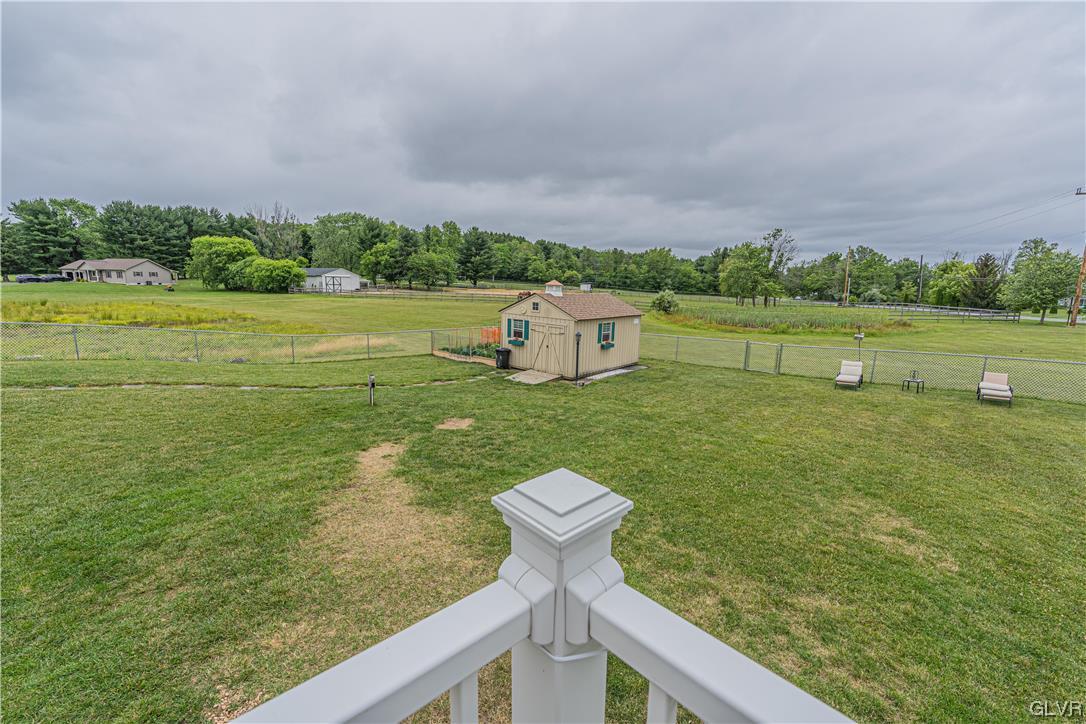 897 North Summit Road Bath, PA 18014 - Photo 27 of 35 a view of a field with sitting space and garden view